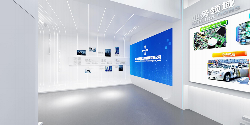 保视丽企业展厅时空长廊